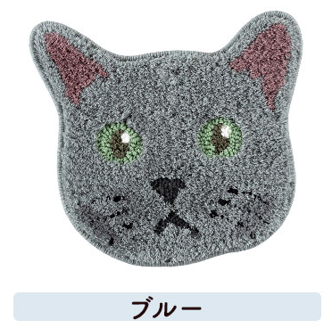 ネコ好きに嬉しいネコカオマット(13種類)【メーカー直送品】 【お届けまで1-2週間】【北海道・沖縄離島は配送料別途】
