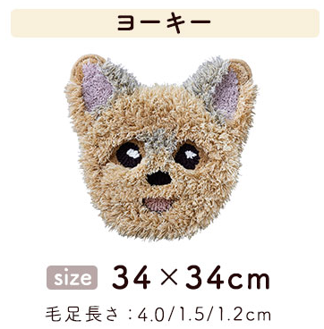 イヌ好きに嬉しいイヌカオマット シリーズ1 (12種類)