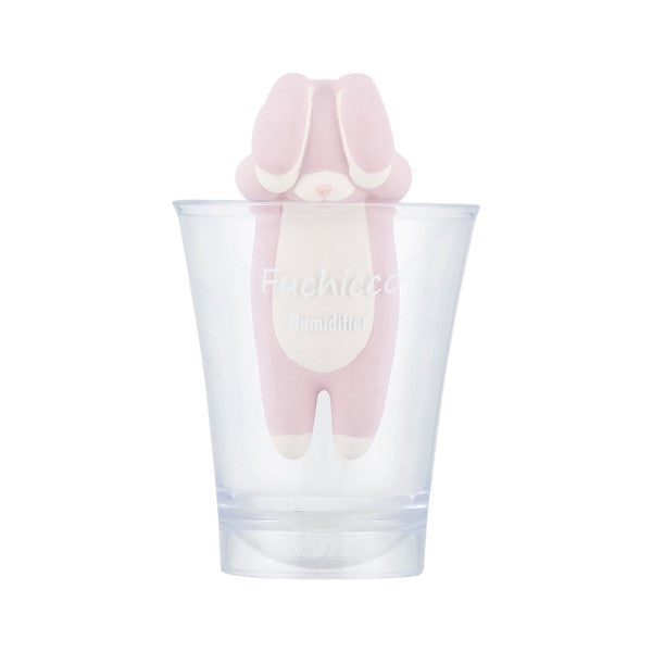 ふちっこ加湿器 くびねっこ ミケネコ ウサギ クロネコ アニマル リビング インテリア