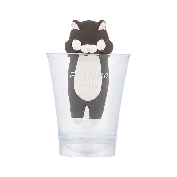 ふちっこ加湿器 くびねっこ ミケネコ ウサギ クロネコ アニマル リビング インテリア