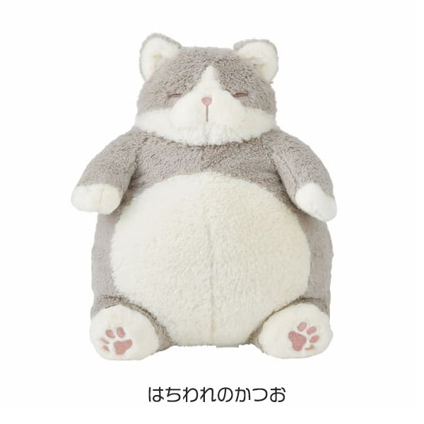 ねこ肯定感 抱きまくら Mサイズ /Lサイズ みけねこのさんま はちわれのかつお くろねこのまぐろ 枕 猫 ネコ 癒し ふわふわ