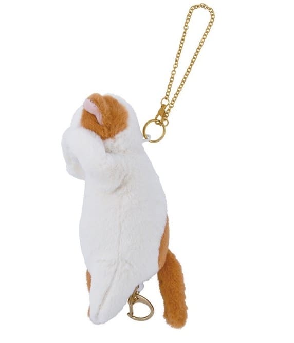 くびねっこ コリールマスコット ミケネコ トラネコ クロネコ スミネコ キーホルダー ふわふわ