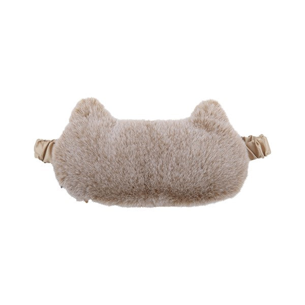 14108-13 ぬくねこ アイウォーマー BEIGE