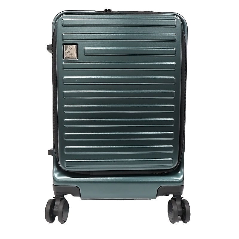 Lishon Pass リション パス 拡張機能付きフロントオープン型スーツケース 42L(機内持込) TSAロック搭載