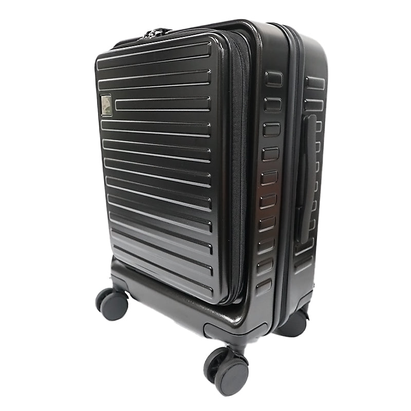Lishon Pass リション パス 拡張機能付きフロントオープン型スーツケース 42L(機内持込) TSAロック搭載