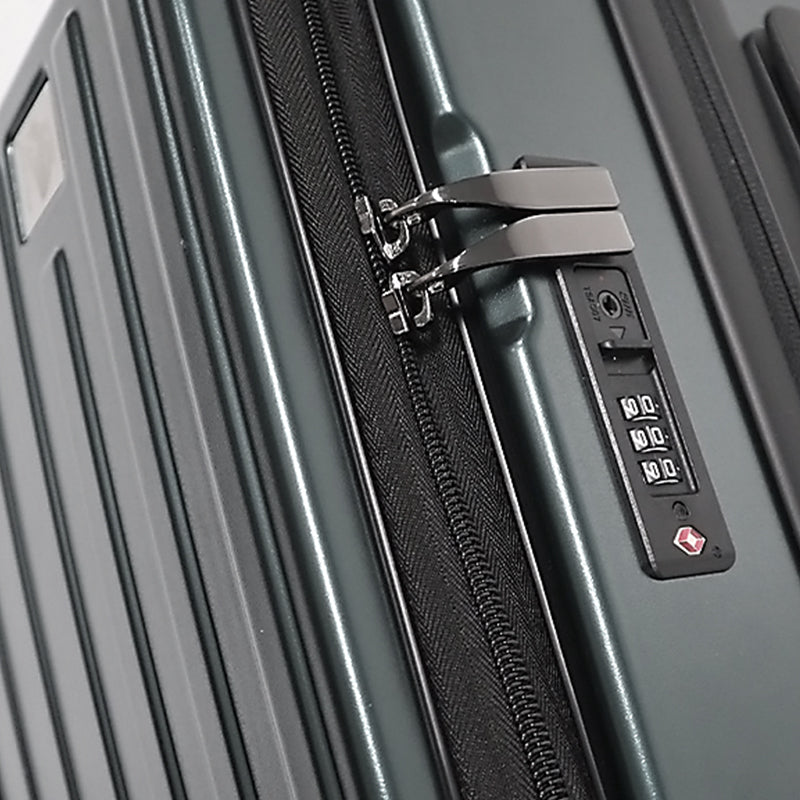 Lishon Pass リション パス 拡張機能付きフロントオープン型スーツケース 42L(機内持込) TSAロック搭載
