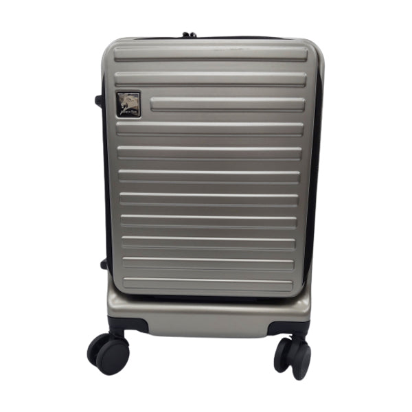 Lishon Pass リション パス 拡張機能付きフロントオープン型スーツケース 42L(機内持込) TSAロック搭載