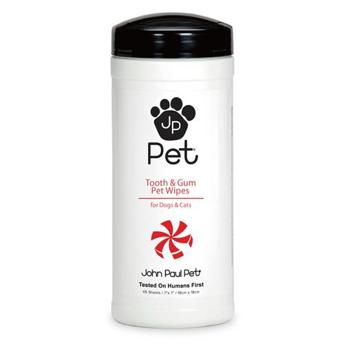 John Paul Pet ジョンポールペット 歯&歯ぐきウェットシート