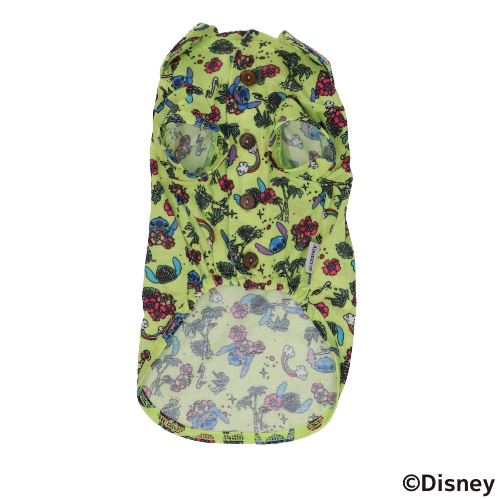 Disney ディズニー Disney FAN合同企画 「スティッチ アロハウェア」 イエロー