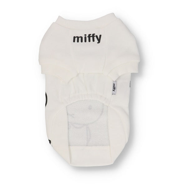 miffy ミッフィーBIGフェイストレーナー ホワイト ブラック