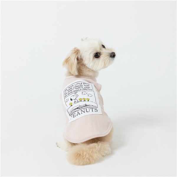 SNOOPY スヌーピー コミックパウダーT ピンク