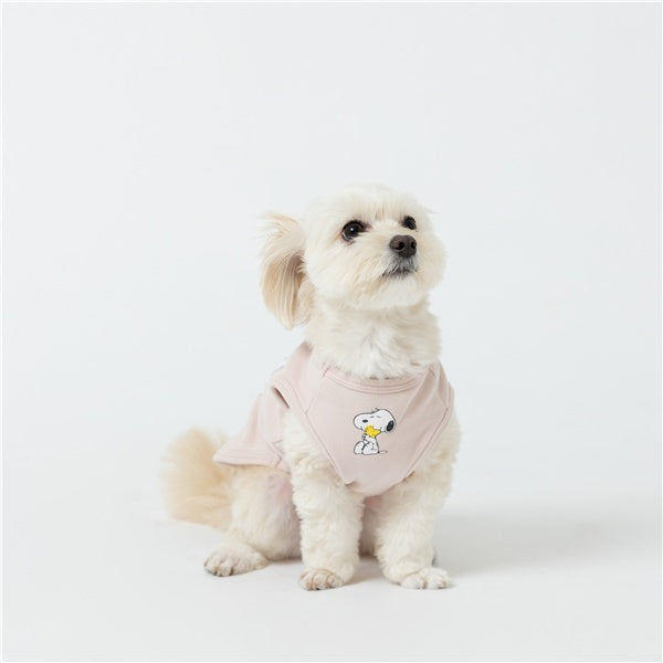 SNOOPY スヌーピー コミックパウダーT ピンク
