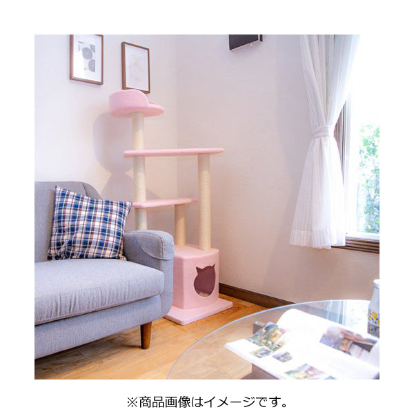 THI THI PET ティティペット キャットタワー Colline(コリーヌ) 麻縄ポール ビニロンポール