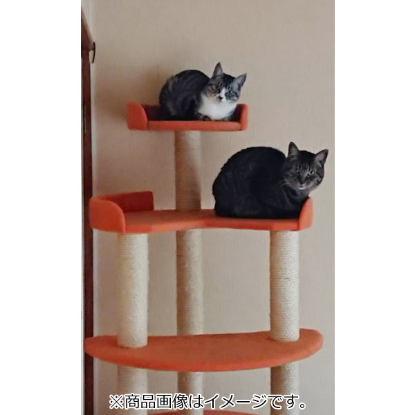 THI THI PET ティティペット キャットタワー Luna(ルーナ) 麻縄ポール ビニロンポール