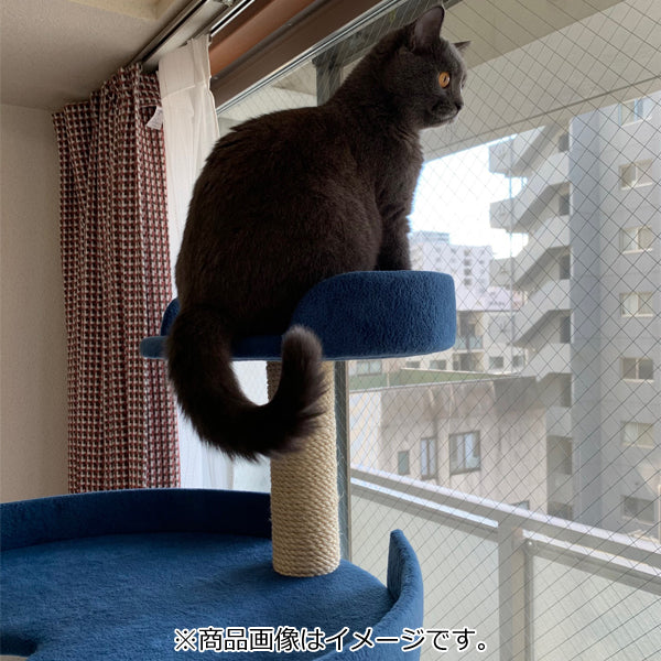 THI THI PET ティティペット キャットタワー Luna(ルーナ) 麻縄ポール ビニロンポール