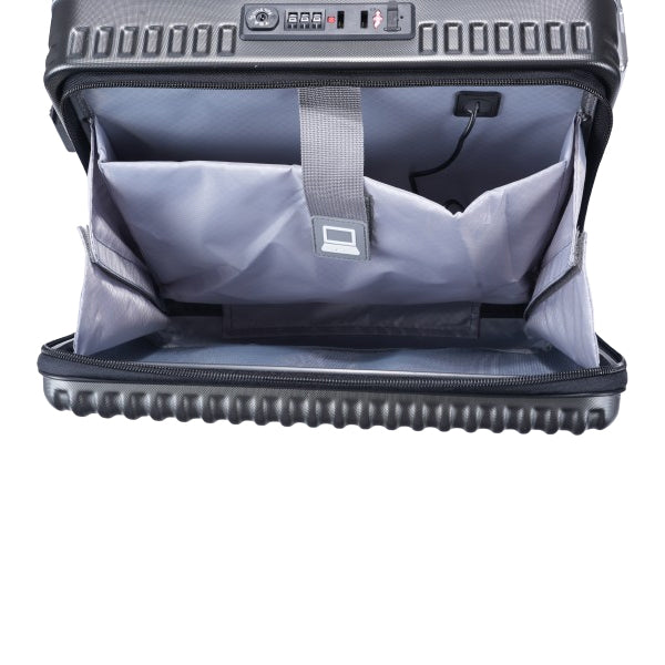 SH-PRODG Lishon Pro2 スーツケース38L機内ダークグレー