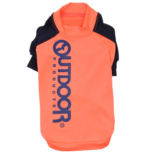 OUTDOOR PRODUCTS 「OUTDOORラッシュガード長袖T」 イエロー ピンク
