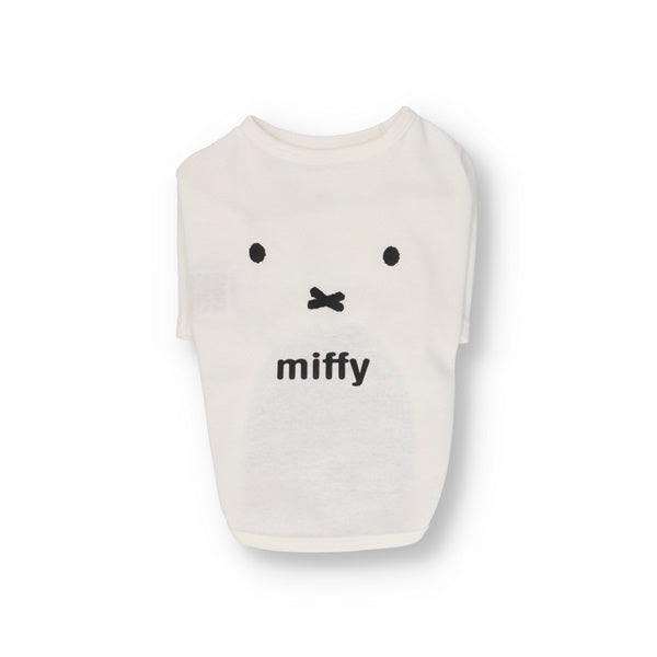 miffy ミッフィーフェイスT ピンク / ブラック /グレー /オフホワイト