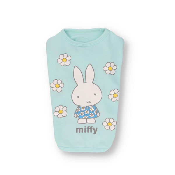 miffy ミッフィーフラワーT サックス / グレー