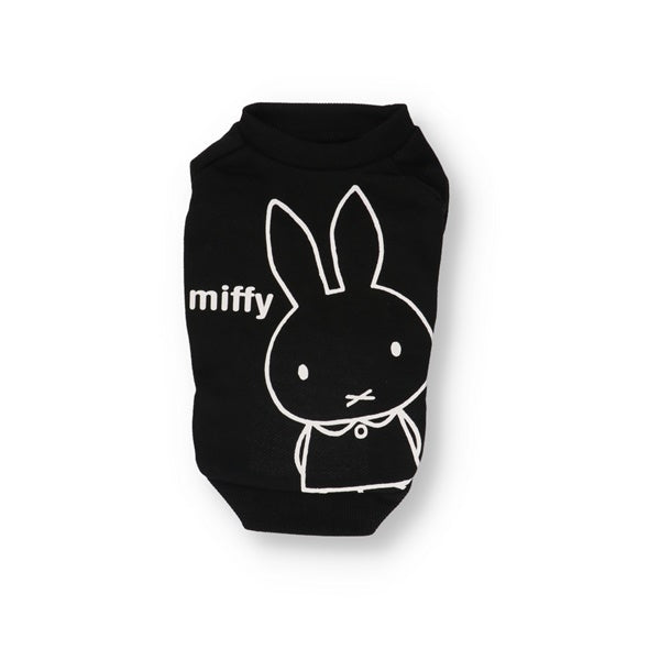 miffy ミッフィーBIGフェイストレーナー ホワイト ブラック
