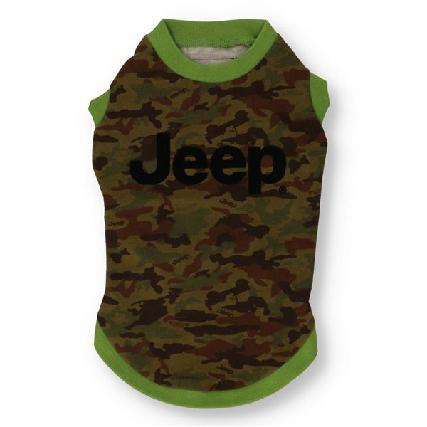Jeep(R) フライスロゴT ブラック 迷彩