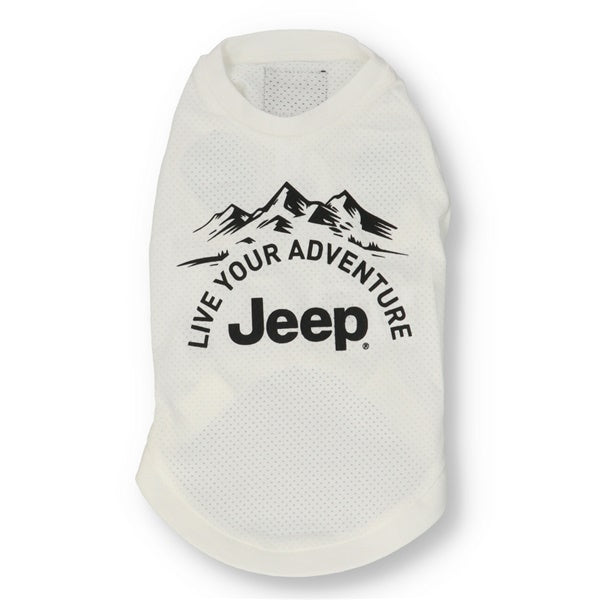 Jeep(R) メッシュロゴT ホワイト