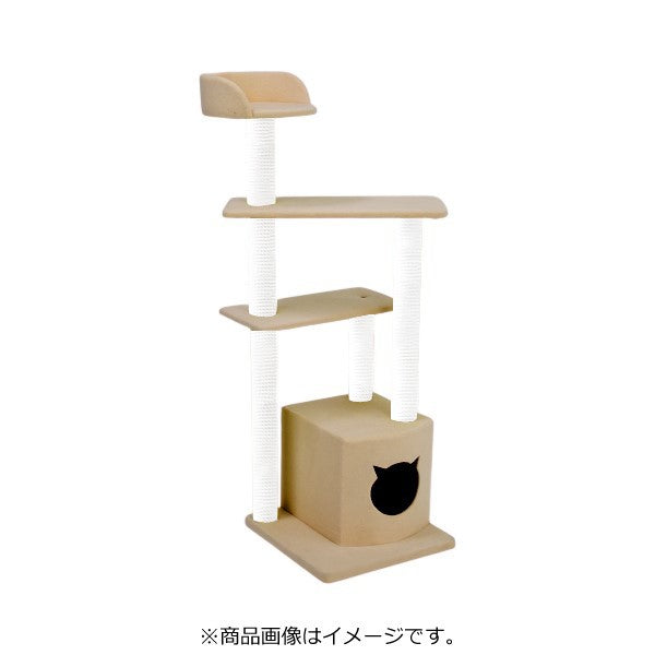 THI THI PET ティティペット キャットタワー Colline(コリーヌ) 麻縄ポール ビニロンポール