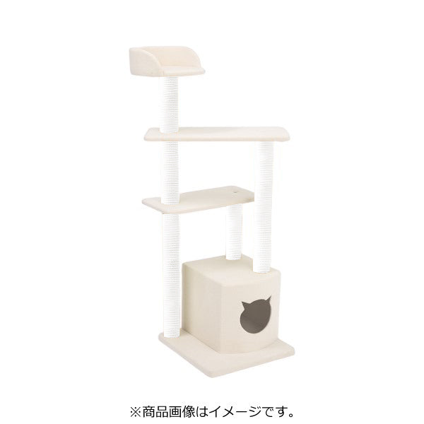 THI THI PET ティティペット キャットタワー Colline(コリーヌ) 麻縄ポール ビニロンポール