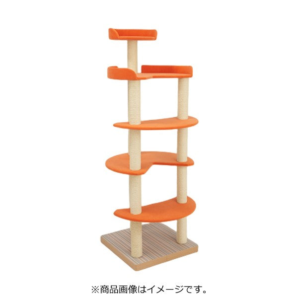 THI THI PET ティティペット キャットタワー Luna(ルーナ) 麻縄ポール ビニロンポール