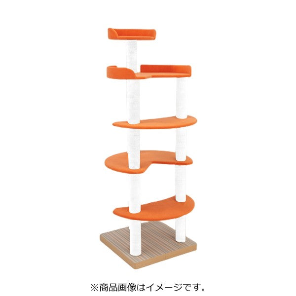 THI THI PET ティティペット キャットタワー Luna(ルーナ) 麻縄ポール ビニロンポール