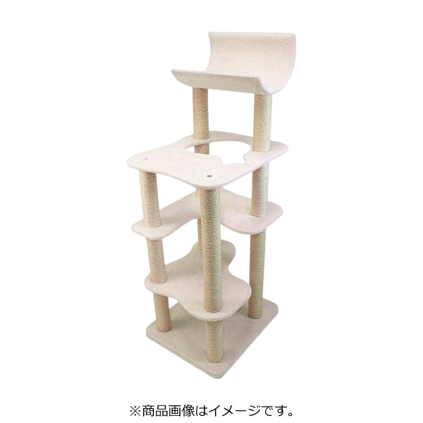 THI THI PET ティティペット キャットタワー ミネット 麻縄ポール ビニロンポール