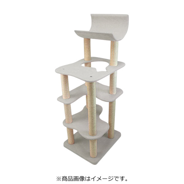 THI THI PET ティティペット キャットタワー ミネット 麻縄ポール ビニロンポール