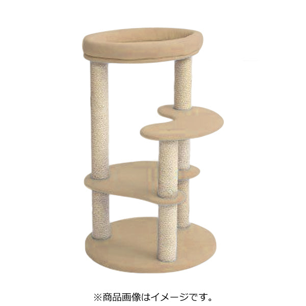 THI THI PET ティティペット キャットタワー Akane(アカネ) 麻縄ポール ビニロンポール
