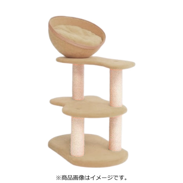 THI THI PET ティティペット キャットタワー Tumugi(ツムギ) 子猫 高齢猫 麻縄ポール ビニロンポール
