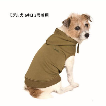 LIFELIKE ライフライク ベーシックロゴフーディー 犬服 ドッグウェア パーカー フード付き 秋冬 小型犬 中型犬 お散歩 おでかけ 131W02