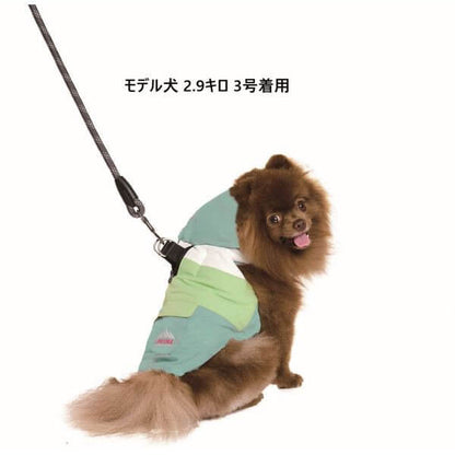 LIFELIKE ライフライク マルチカラーパデッドハーネス 犬服 ドッグウェア ハーネス 胴輪 ウェアハーネス 中綿 防寒 秋冬 フード付き お散歩 131W17