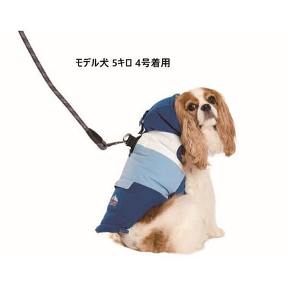 LIFELIKE ライフライク マルチカラーパデッドハーネス 犬服 ドッグウェア ハーネス 胴輪 ウェアハーネス 中綿 防寒 秋冬 フード付き お散歩 131W17