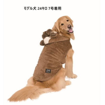 LIFELIKE ライフライク うまもこフーディー 犬服 ドッグウェア 馬 うま 干支 コスチューム フード付き お正月 年賀状 記念撮影 131W22