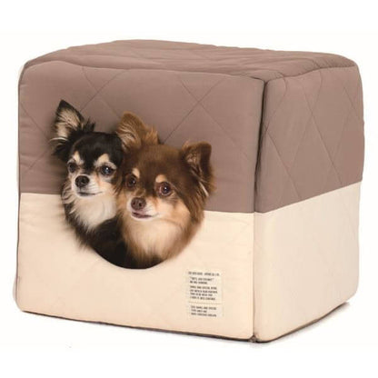LIFELIKE ライフライク アビエイターサイコロベッド 犬用ベッド 猫用ベッド ペットベッド サイコロ型 キルティング クッション 秋冬 あったか 室内 132W03