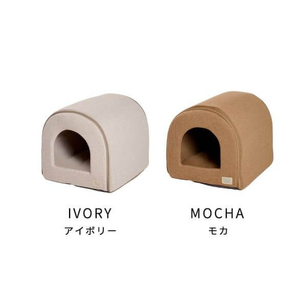 LIFELIKE ライフライク ナチュラルストライプドームベッド 犬用ベッド 猫用ベッド ペットベッド ペットハウス ドーム型 秋冬 あったか クッション 132W05