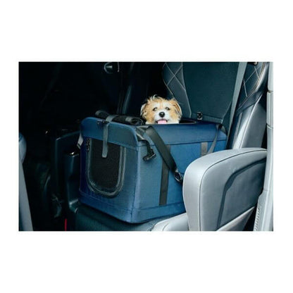 LIFELIKE ライフライク ドライブボックスキャリー 犬用キャリーバッグ ペットキャリー 車載 シートベルト固定 簡易ケージ ショルダー 旅行 防災 133R04