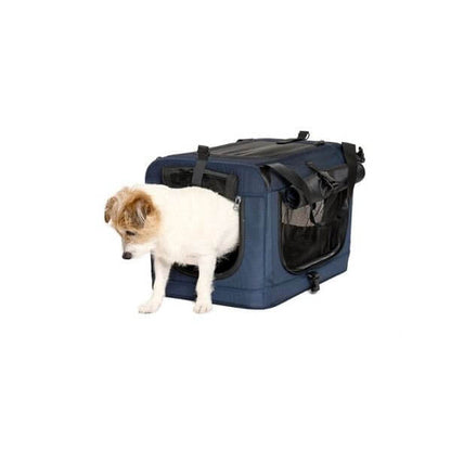 LIFELIKE ライフライク ドライブボックスキャリー 犬用キャリーバッグ ペットキャリー 車載 シートベルト固定 簡易ケージ ショルダー 旅行 防災 133R04
