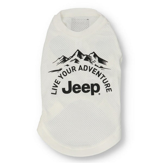Jeep(R) メッシュロゴＴ ホワイト